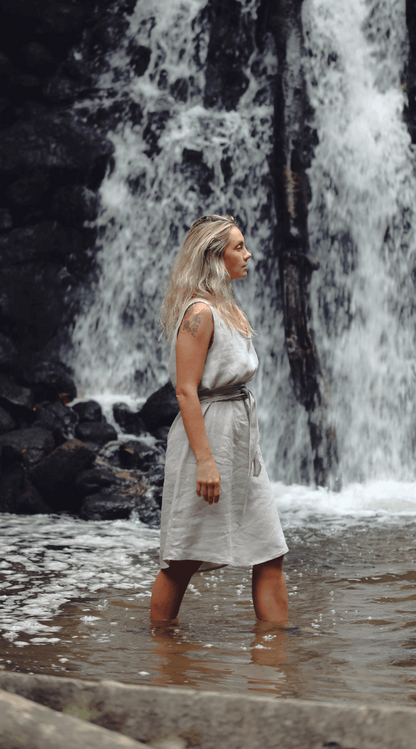 Linen Tank Dress