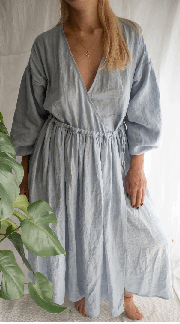 Linen Boho Dress