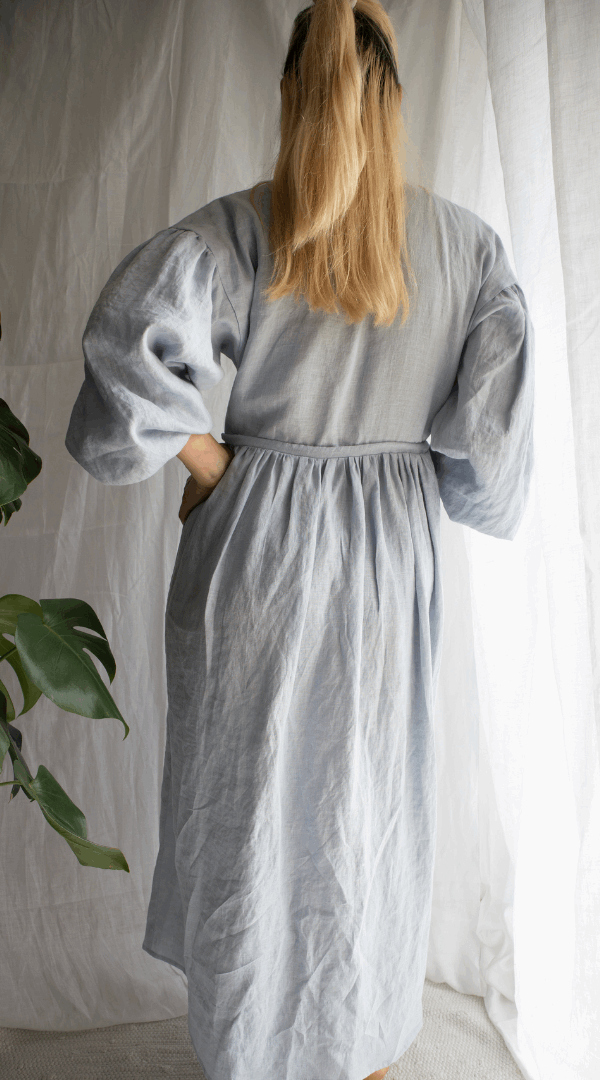 Linen Boho Dress