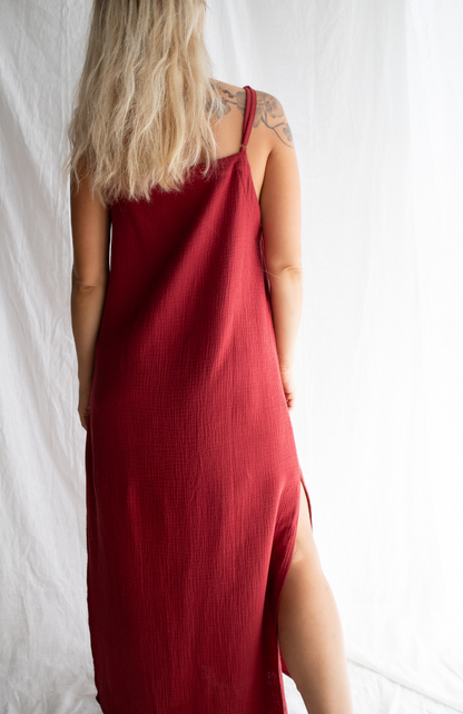 Muslin Strap Dress