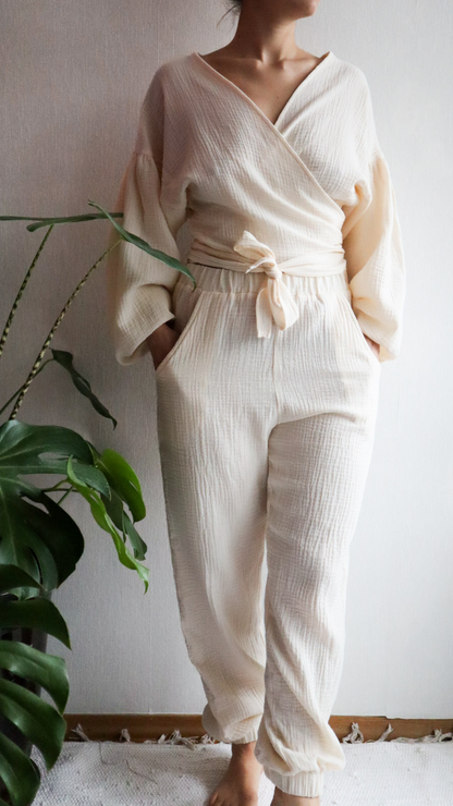 Muslin Double Gauze Pants