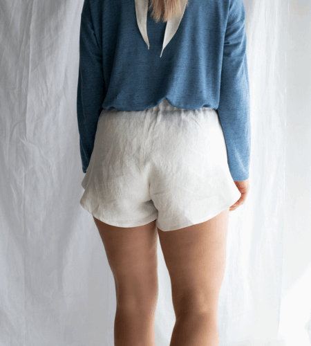 LINEN SHORTS