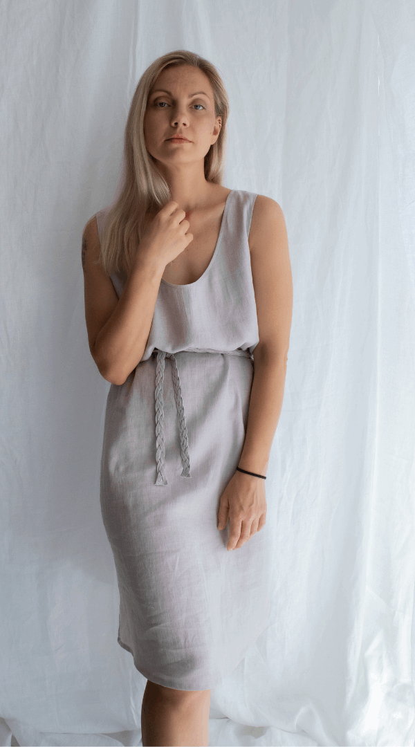 Linen Tank Dress