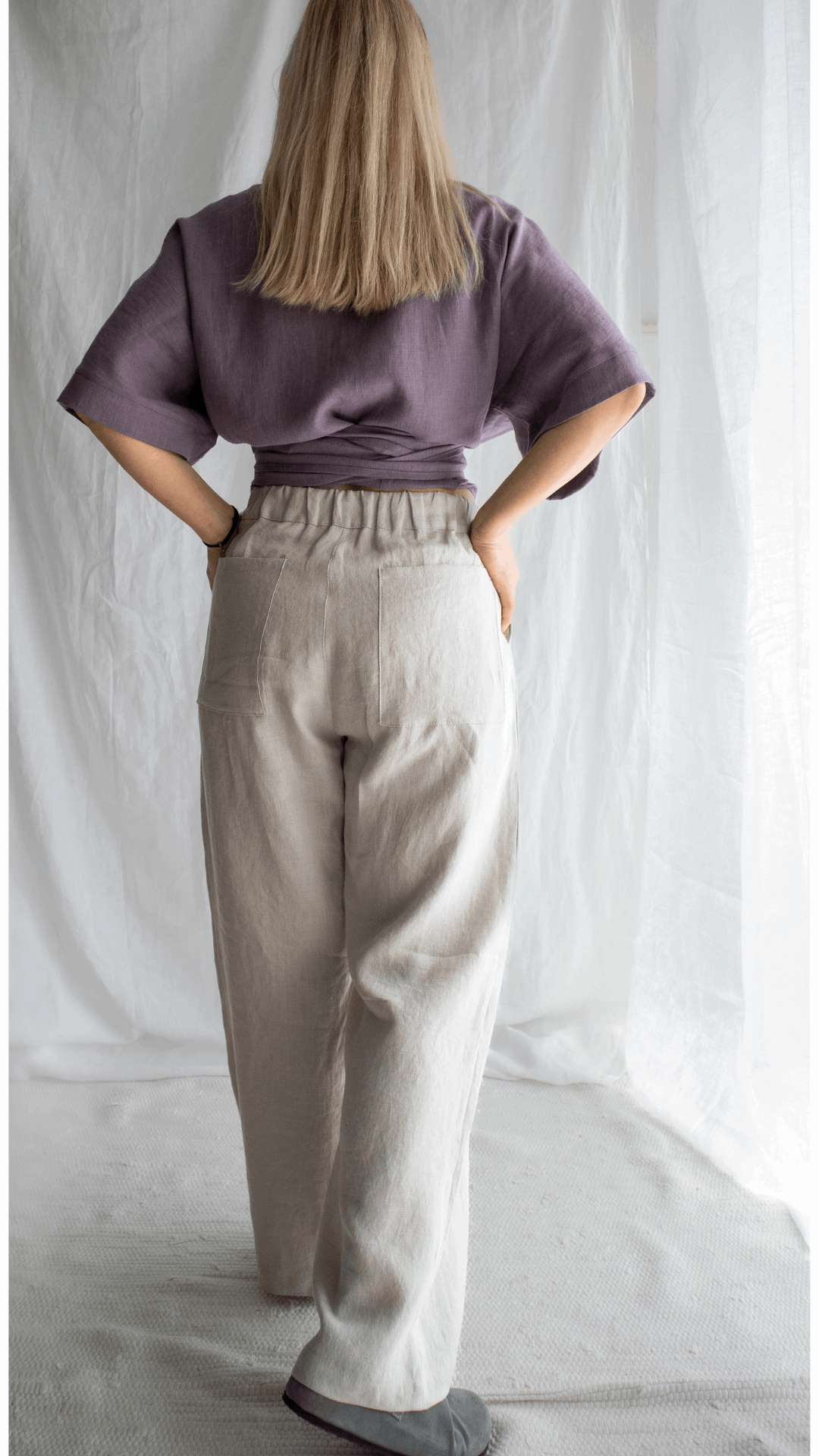 Linen Wide Pants