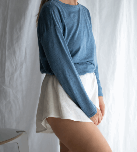 LINEN SHORTS