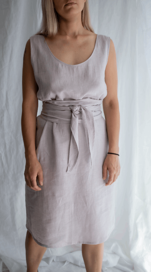 Linen Tank Dress