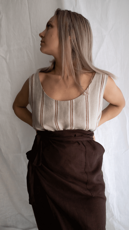 Linen Tank Top