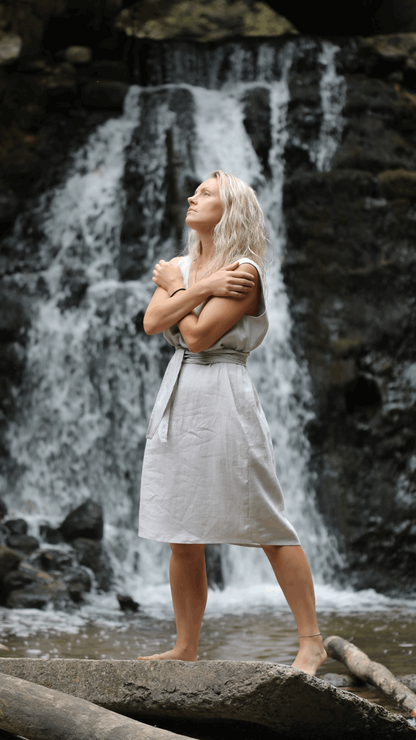 Linen Tank Dress