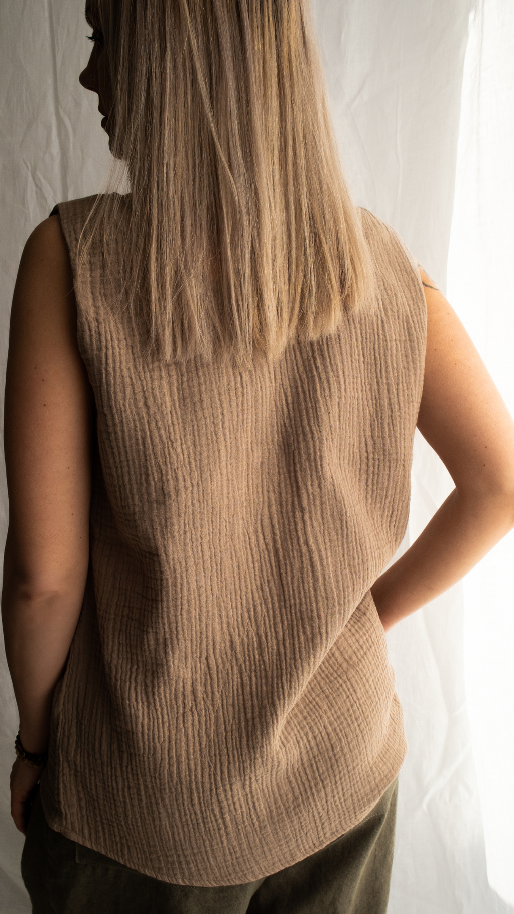 Muslin Tank Top