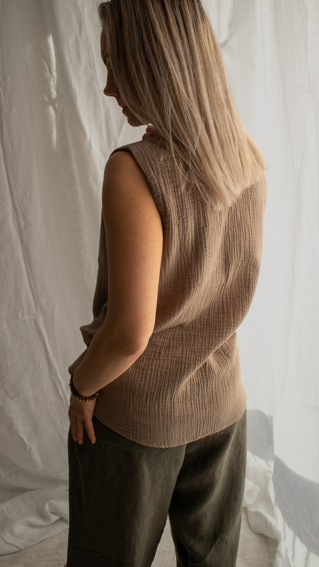 Muslin Tank Top
